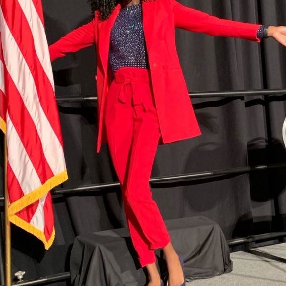 ZARA Knit Blue Jeweled Sweater - Picture 4 of 5